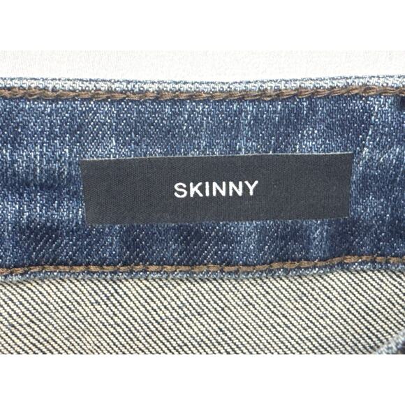 Judy Blue Women's Distressed Skinny Fit Blue Stretch Denim Jeans -3/26 (26x25.5) - Picture 5 of 6